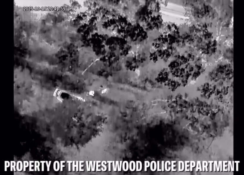 Westwood Police Thermal Drone Locates Missing Person In Wooded Search And Rescue | ADrones | 1